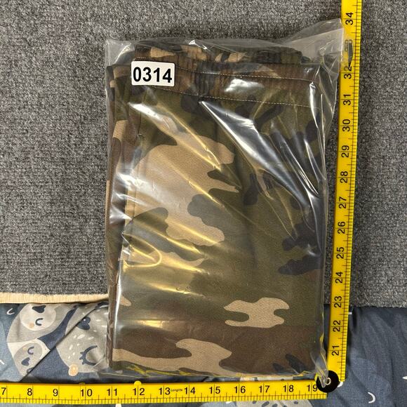 VTG Duck Bay Jungle Camo Jogger Pants Mens M Hunting Camouflage Sweatpants - Picture 7 of 7